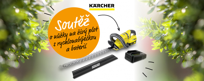 Bateriové nůžky Kärcher
